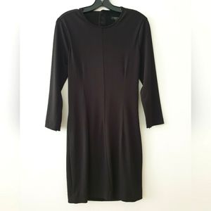 RAG & BONE ALISON OPEN BACK BODYCON LITTLE BLACK DRESS